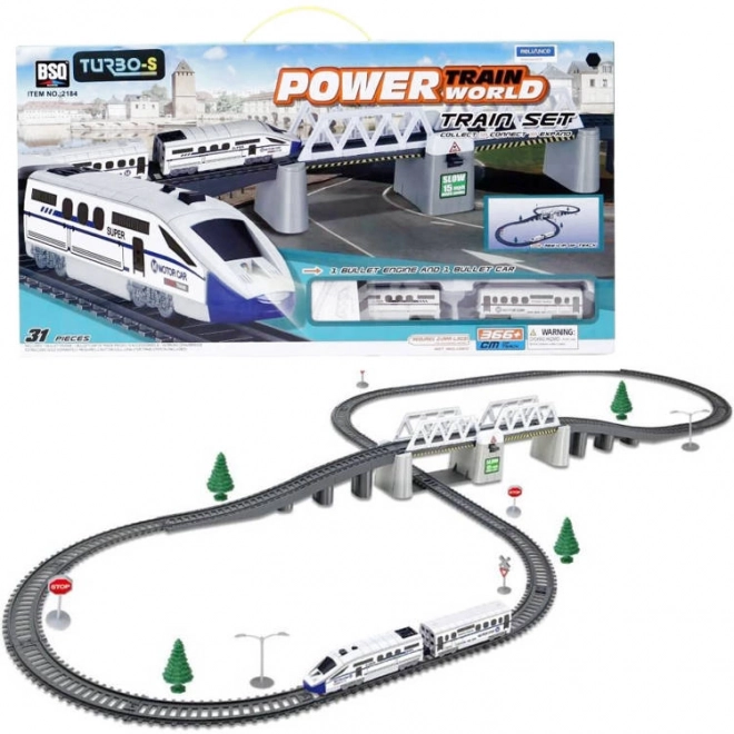 Modern Electric Train Set