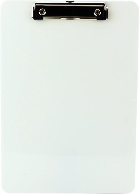 White Clipboard with A4 Ruler