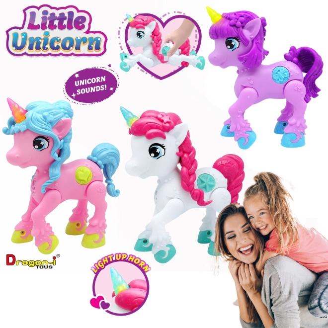 Little unicorn light and sounds toy