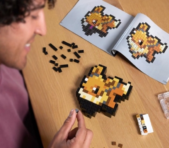 Kreativna konstrukcija iz drobnih koščkov