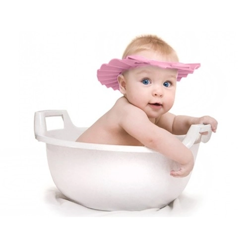 Baby Bath Visor - Pink