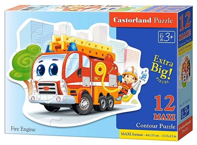 Maxi 12-Piece Fire Engine Puzzle