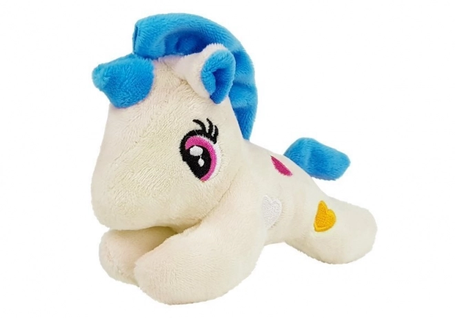 Small Unicorn with Carrier Plush Toy