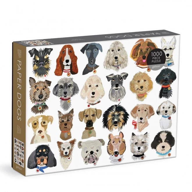 Galison Puzzles Paper Dogs