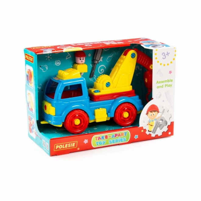 Crane Tow Truck DIY Construction Toy