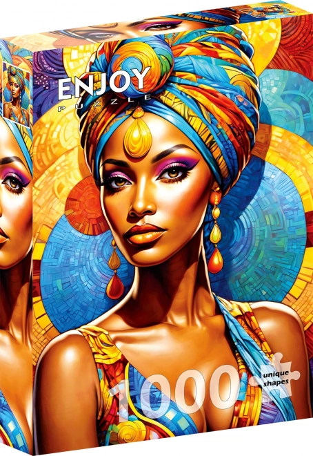 Enjoy African Beauty Puzzle 1000 Pieces