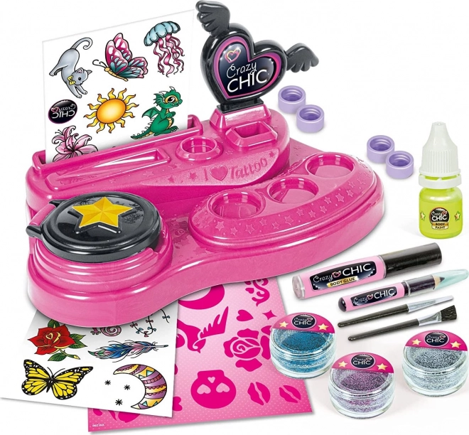 Crazy Chic Glittering Tattoo Kit