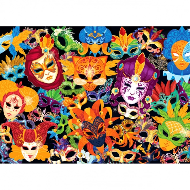 Magical Masks 500 Piece Puzzle