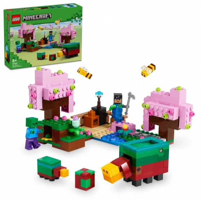 Minecraft Cherry Garden LEGO Set