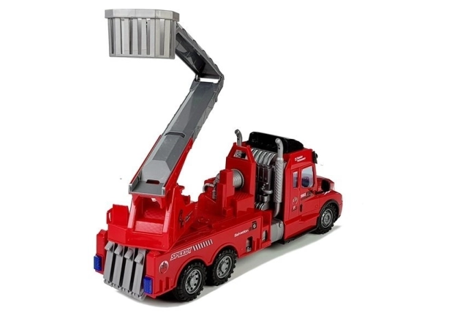 Remote Control Fire Truck with Movable Ladder