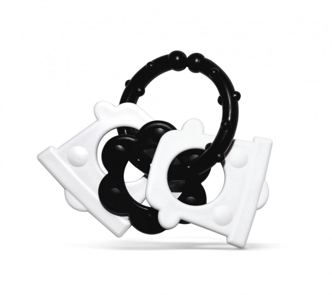 Teething Toys - 4 Shapes in Black and White