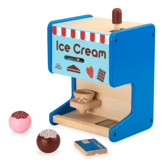 Wonderworld Wooden Ice Cream Machine for Kids