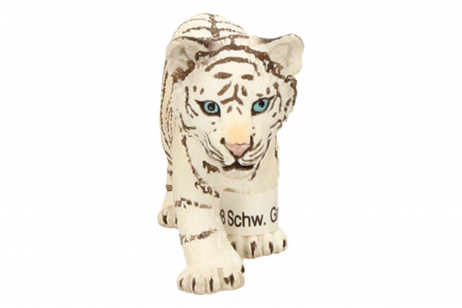 Young White Tiger Figurine