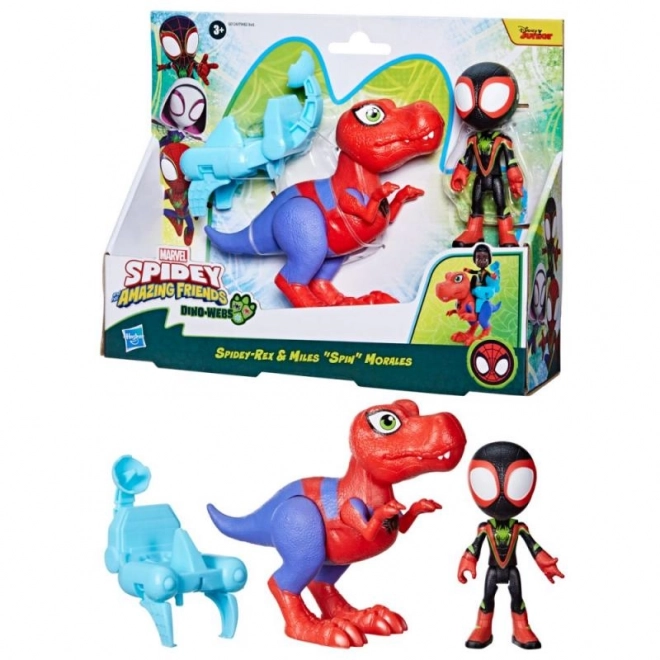 Spider-Man and Friends Dinosaur Action Figure Set