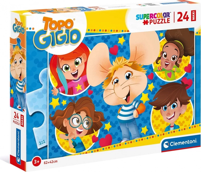 Puzzle Mouse Gigio Maxi 24 Pieces