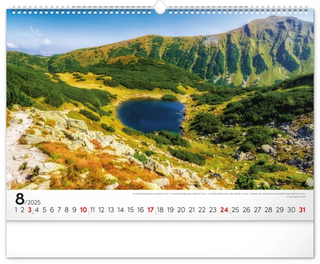 Notique Wall Calendar Magical Tatras 2025