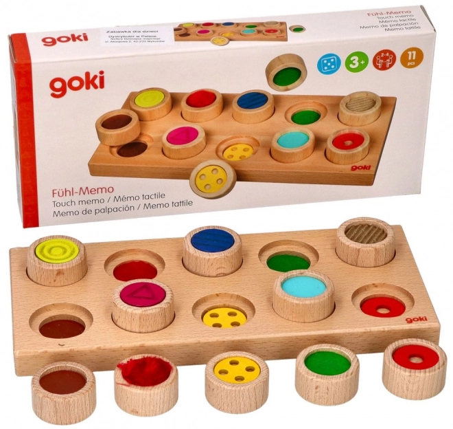 Goki Sensory Touch Cylinders