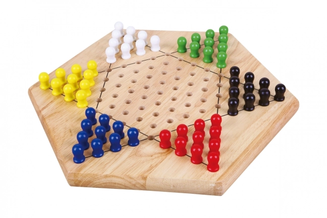 Wooden Halma Board Game