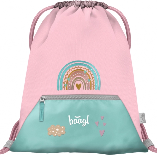Set scolastico BAAGL Zippy Duha rosa