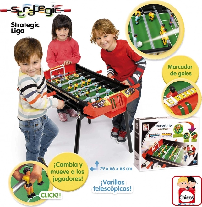 Chicos Kids Foosball Table Strategic League