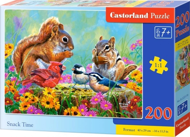 Snack Time Puzzle 200 Pieces