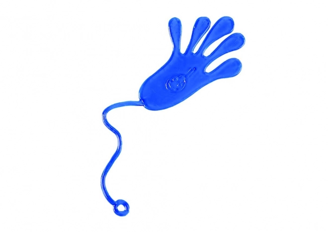 Sticky Blue Hand Toy