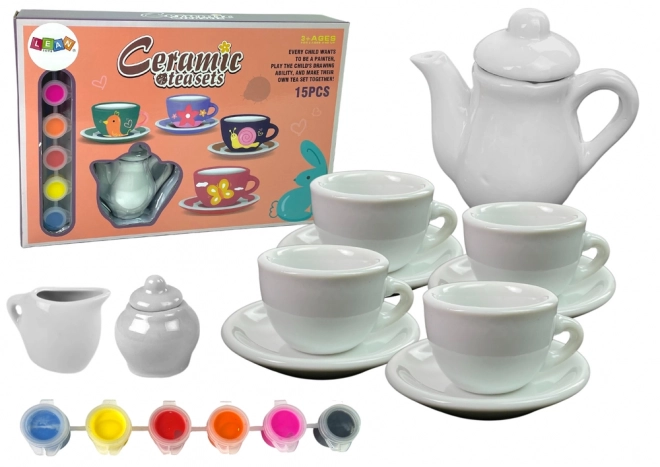 DIY Tea Set Painting Kit