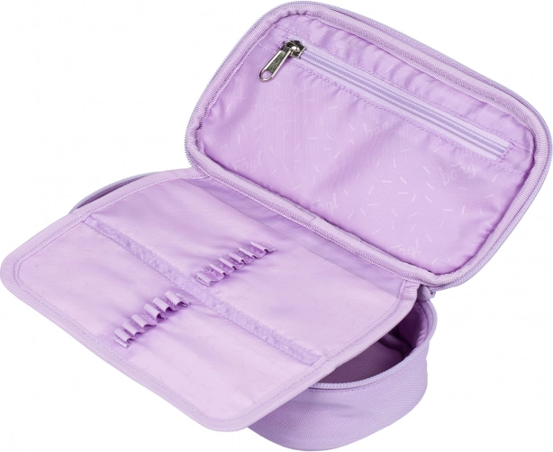 School Pencil Case Etui Lavender