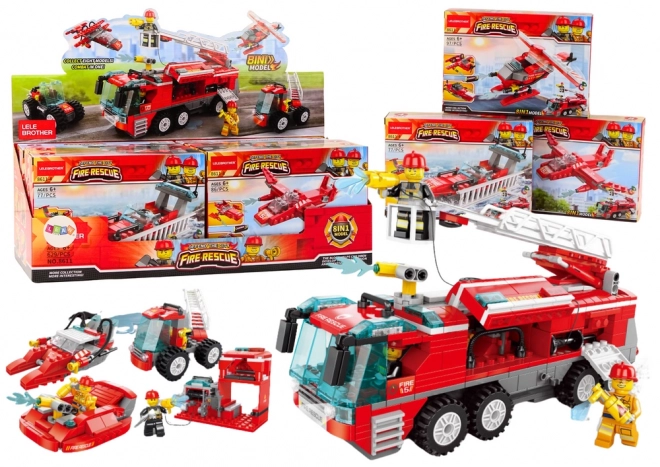 Fire Brigade Construction Block Set