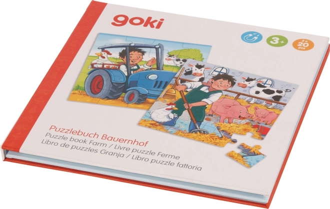 Magnetic Puzzle Book Horseback Riding