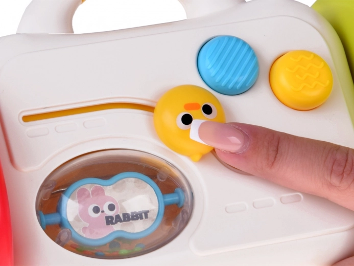 Gumbi, drsniki in ropotuljica