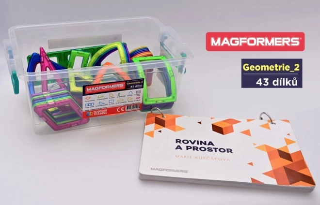 Magformers Geometry Set: Plane and Space