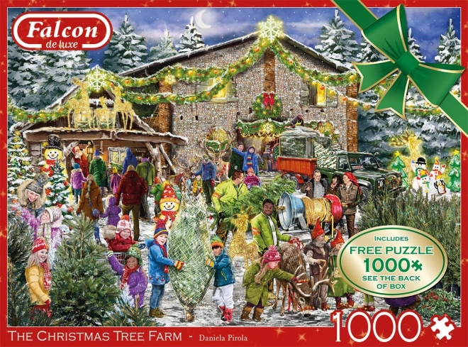 Falcon Christmas Tree Puzzle Set