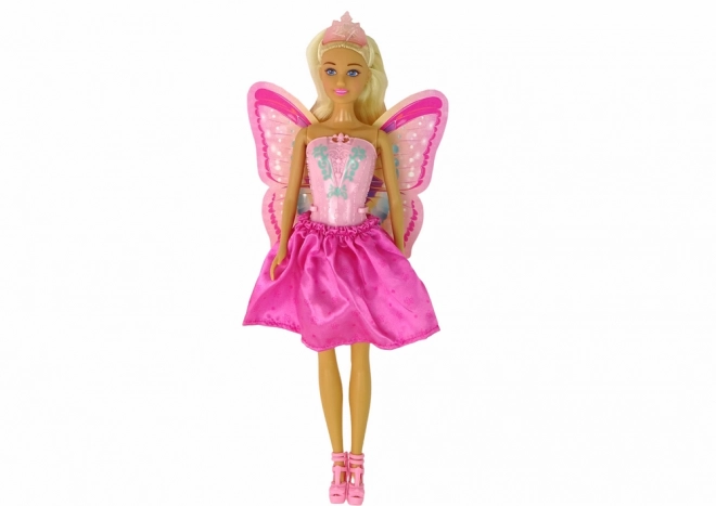 Anlily Fairy Doll with Pink Wings