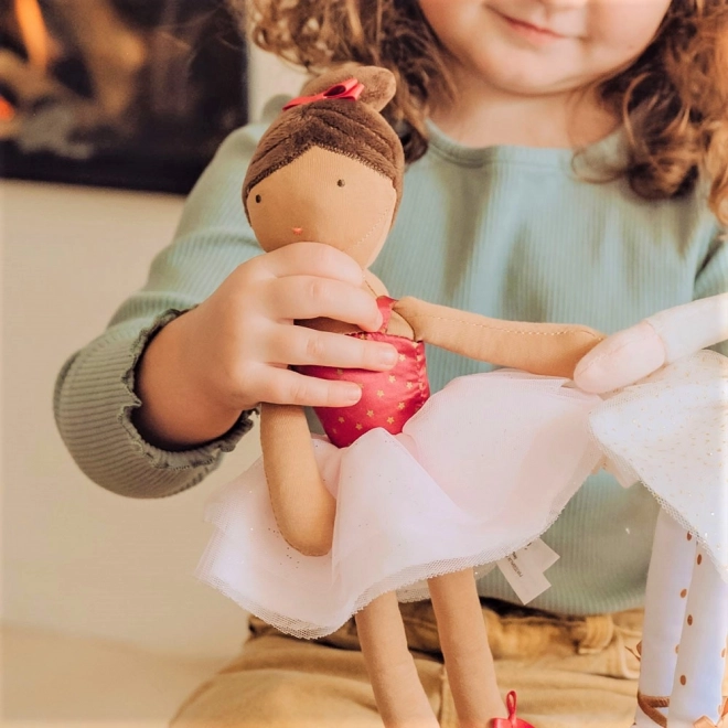 Doudou Jolijou Ballerina Doll Isadora