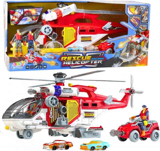 Multifunctional Rescue Helicopter with Accessories