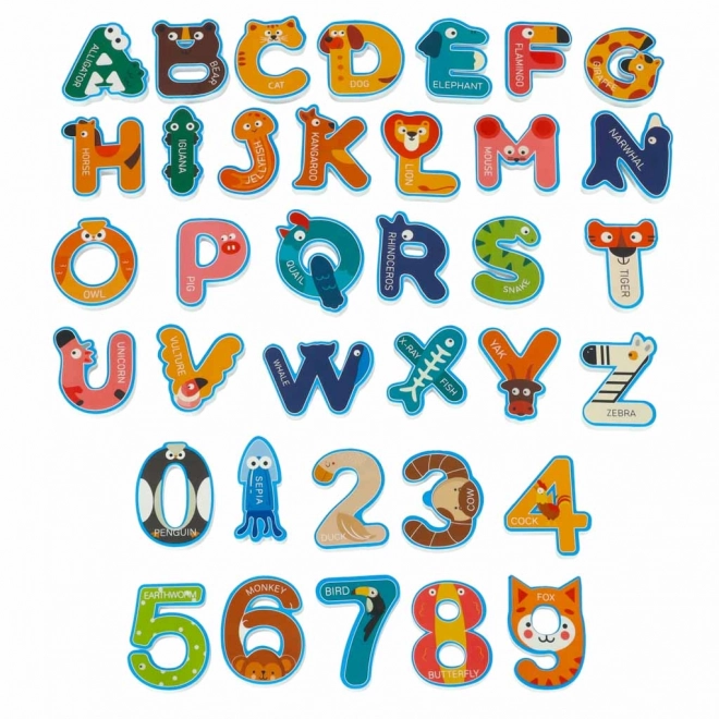 Foam Bath Puzzle Alphabet