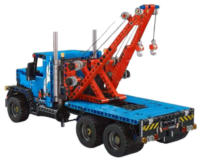 Remote Control Blue Truck Building Set