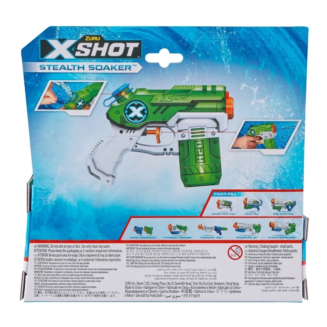 X-shot water warfare stealth soaker