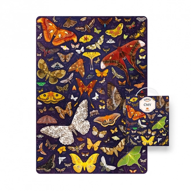 Puzzlove Puzzle Set: Moths 1000 Pieces