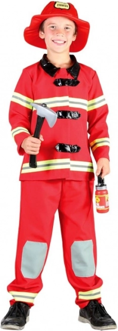 Carnavalskostuum brandweerman voor kinderen