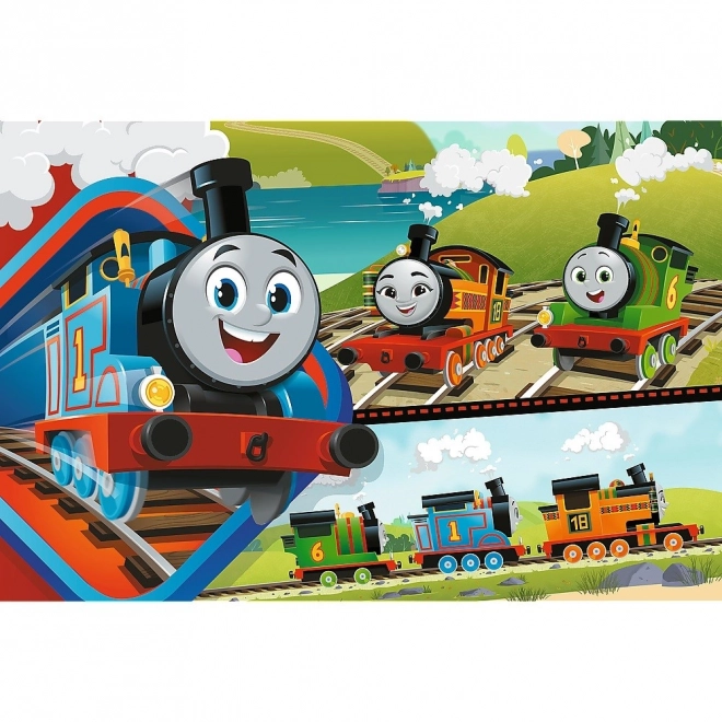 Double-Sided Puzzle THOMAS & FRIENDS Super Maxi 24 Pieces