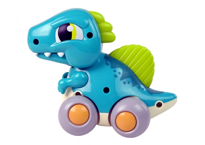 Blue Wheel Dino Toy Spinosaurus Figure