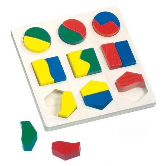 Geometric Shape and Color Puzzle