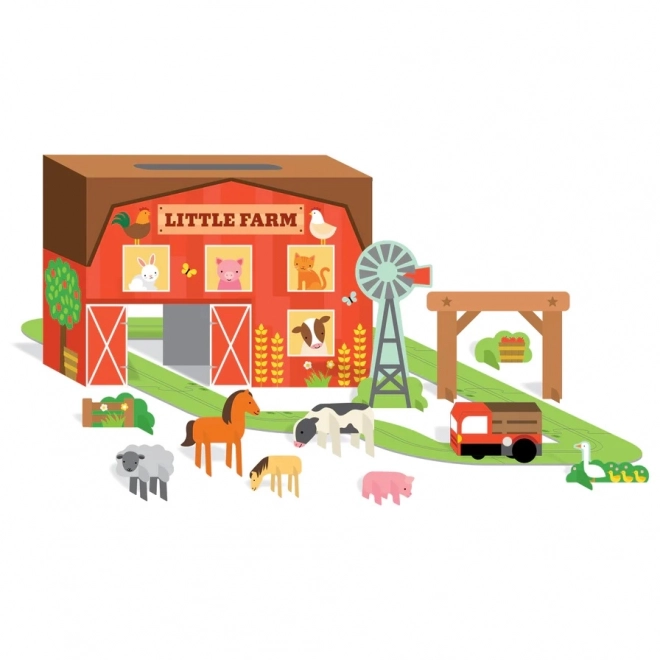 Petit Collage Little Farm Play Set