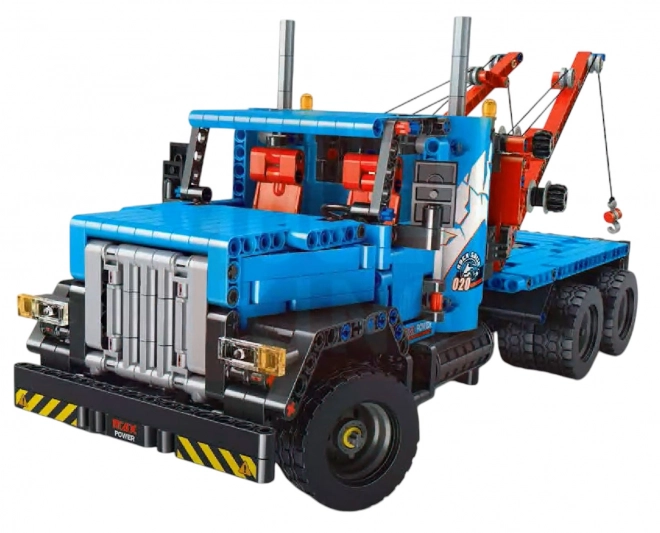 Remote Control Blue Truck Building Set