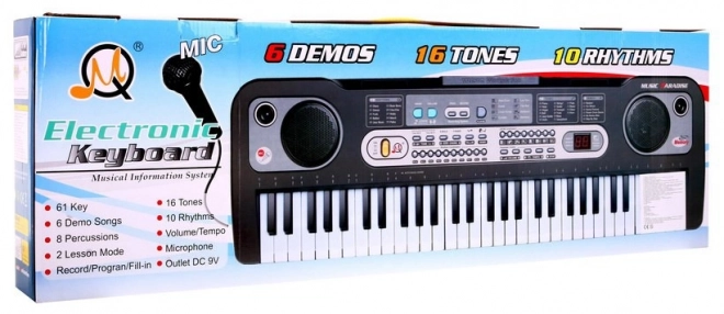 Children's Music Keyboard with USB and FM Radio