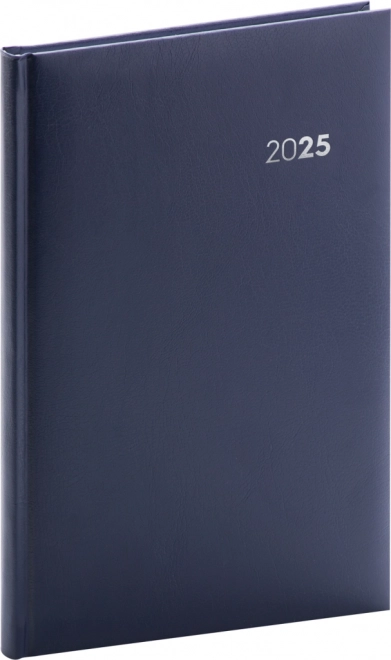 Weekly Planner Dark Blue 2025