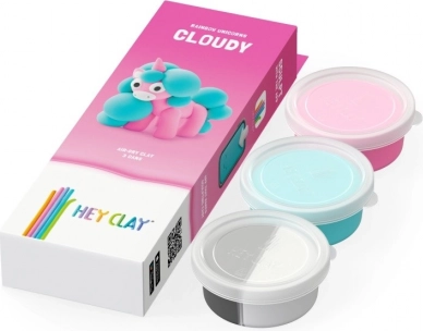 Hey Clay Egyszarvú Gyurma 3 csomag, Cloudy