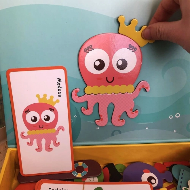 Magnetisches Spielbox Meereswelt